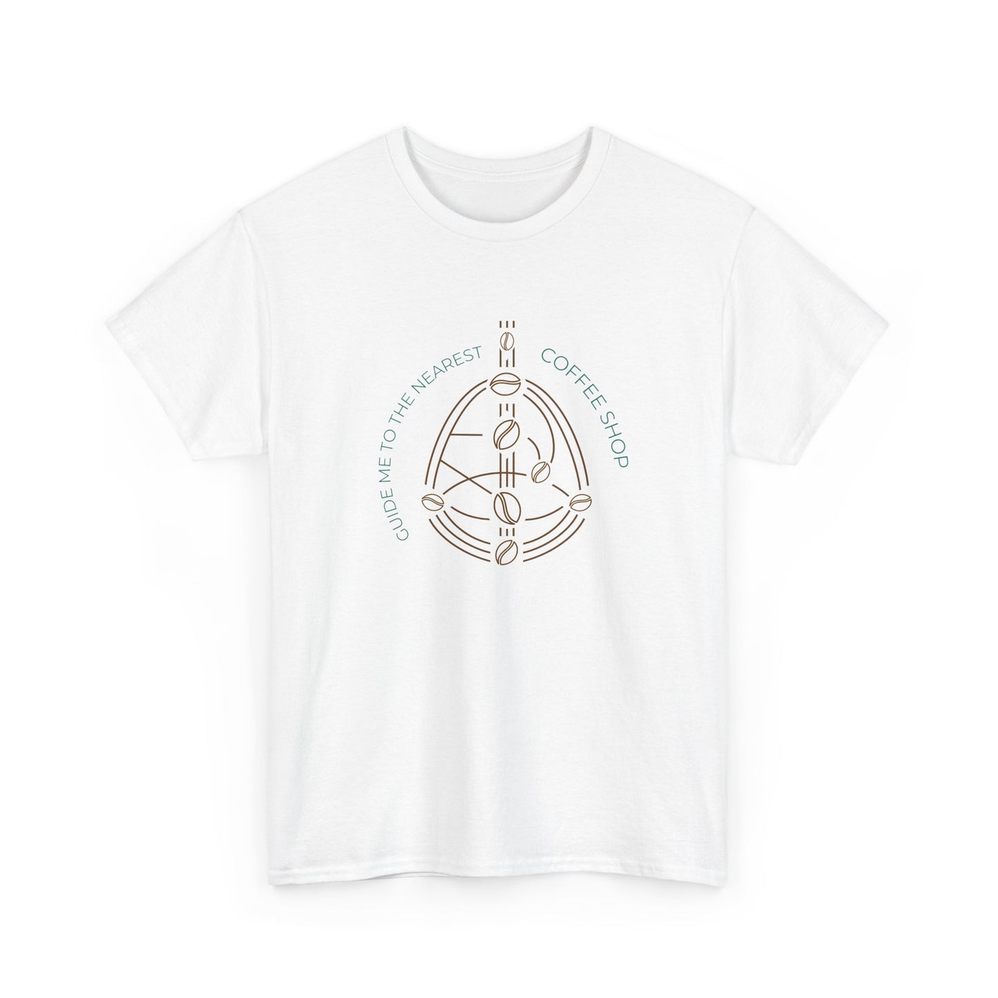 Inspirational 'Guide Me' Unisex Heavy Cotton T-Shirt – Empowerment & Self-Expression