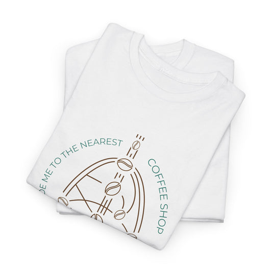 Inspirational 'Guide Me' Unisex Heavy Cotton T-Shirt – Empowerment & Self-Expression